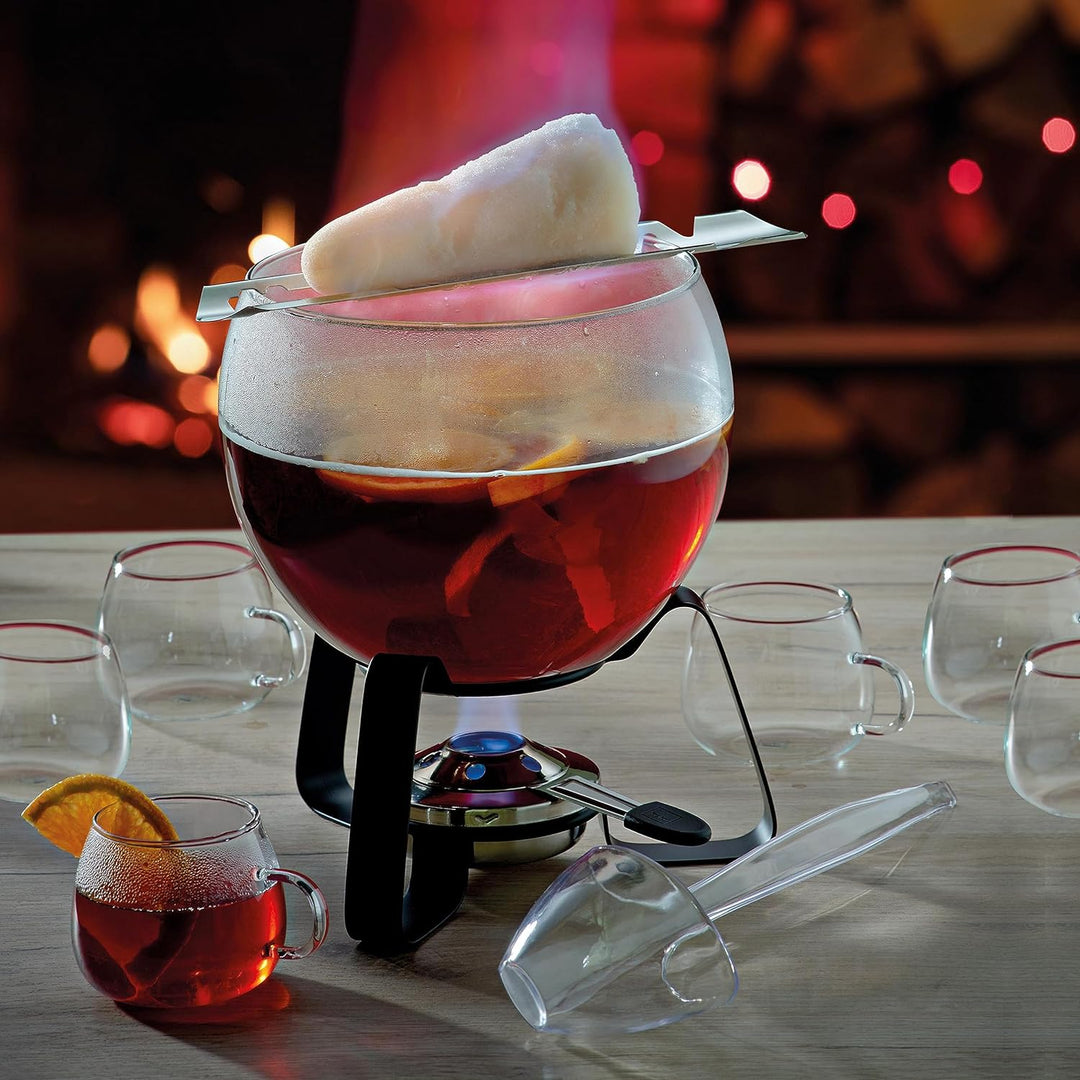 kela Bowletopf, Glas, Transparent, 22 cm, Bowletopf