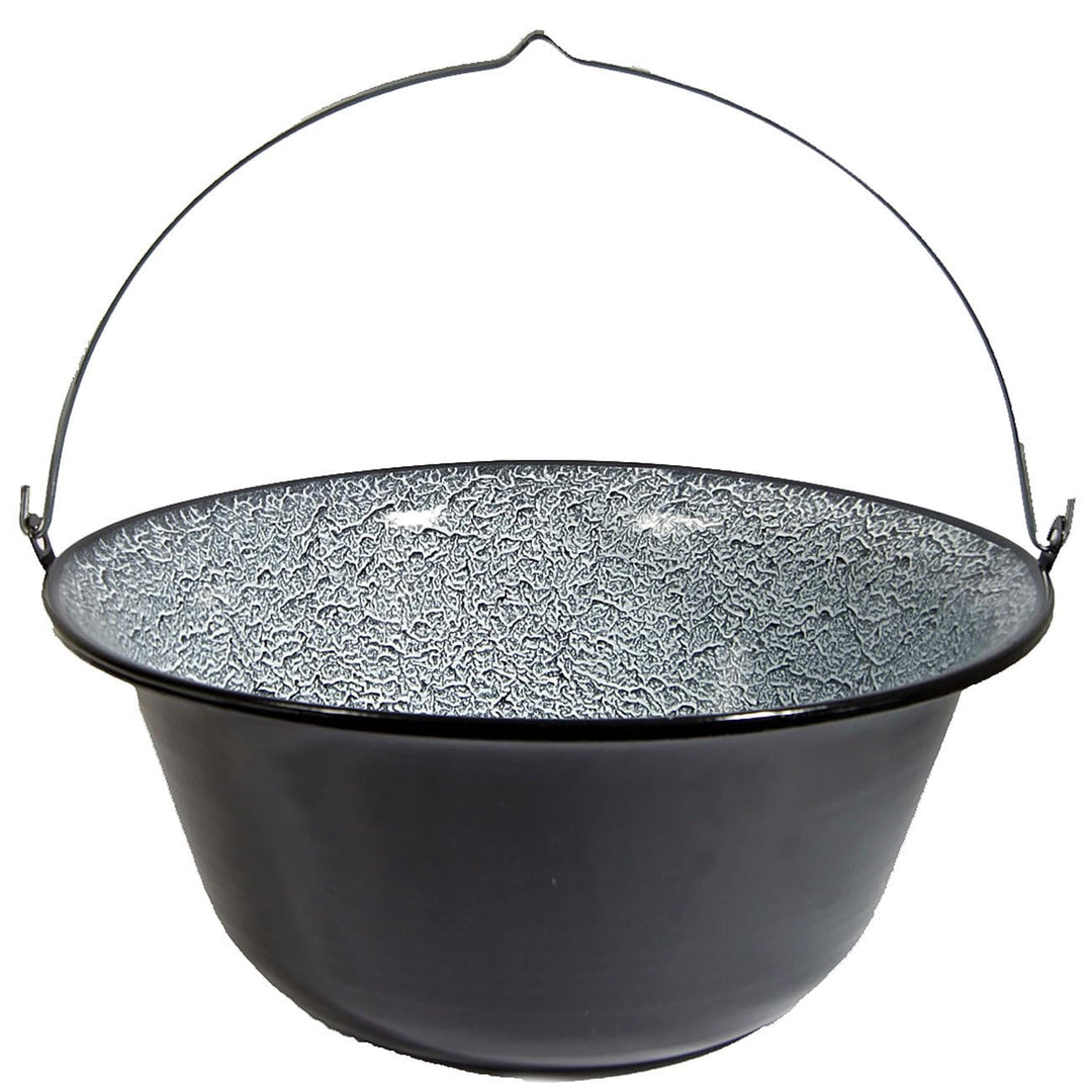 50L Gulaschkessel Topf Emaille für ca. 45-50 Personen