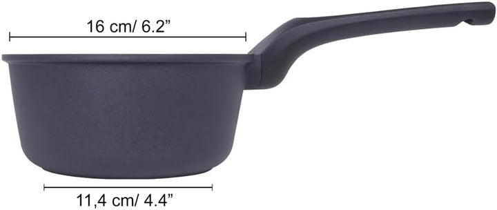 Arcos Serie Thera | Antihaft-Kochtopf 16 cm und 1,2L | Aluminiumguss | Geeignet für jede Küche | Erg