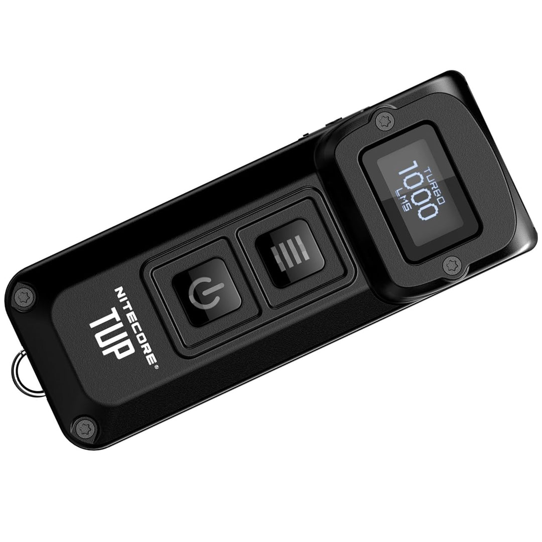 NiteCore Unisex – Erwachsene Tup Taschenlampe, schwarz, 70,3 x 29,5 x 26,2 mm, Schwarz