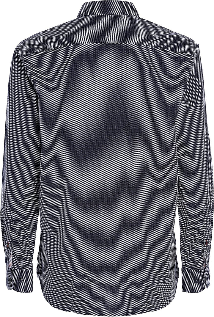 Tommy Hilfiger Regular Fit Hemd L Blau (Carbon Navy / White), L Blau (Carbon Navy / White)
