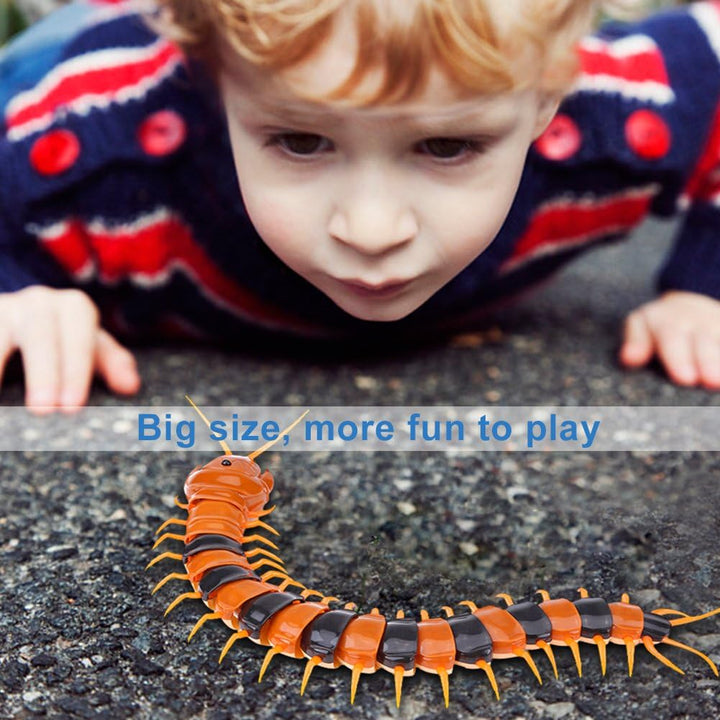 Dilwe RC Centipede Spielzeug, schnelle Bewegung Infrarot Fernbedienung gefälschte Scolopendra RC Str