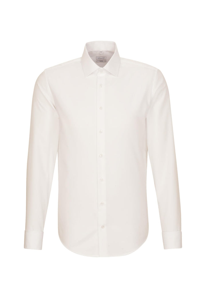 Seidensticker Herren Men Shaped Gala Businesshemd 37 Ecru(021006), 37 Ecru(021006)