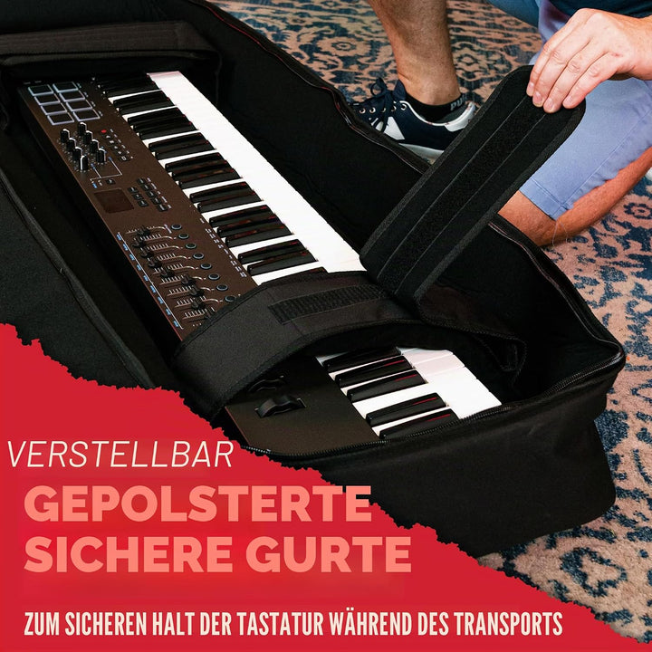 GATOR GKB Gigbag-Taschen für schlanke Tastatur mit 88 Tasten 88 schlanke Tasten, 88 schlanke Tasten