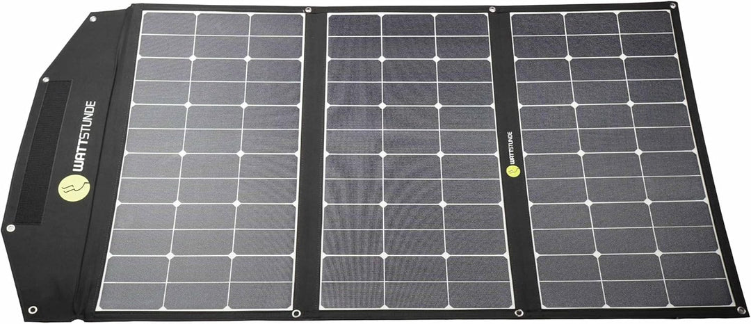 WATTSTUNDE Sunfolder Solartasche - Mobiles 12V Outdoor Solarpanel - faltbares Solarmodul (200 W), 20