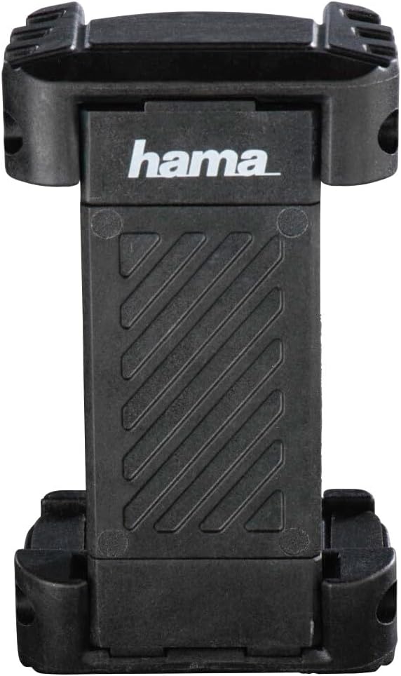 Hama Stativ Flexpro (für Smartphone, GoPro und Kameras, mit Gelenkfüssen, Höhe 27 cm) schwarz/rot sc