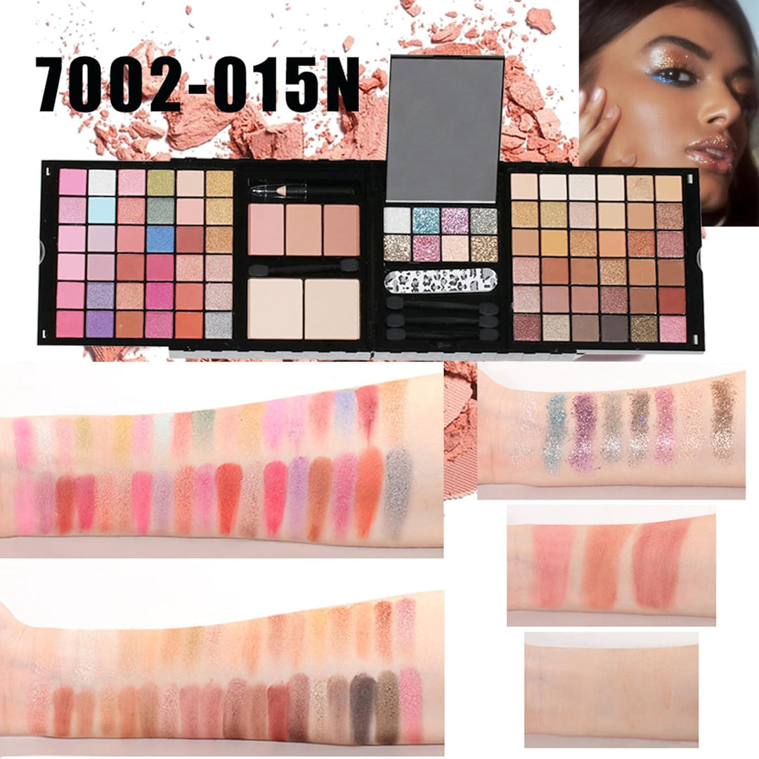 RoseFlower Profi Schminke Set Makeup Paletten Make Up Set Schminkkoffer Teen Make-up-Palette mit Spi