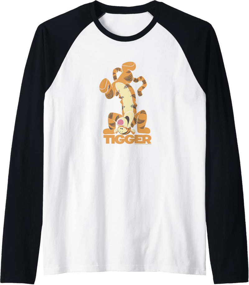 Disney Winnie The Pooh Tigger Upside Down Bounce Raglan