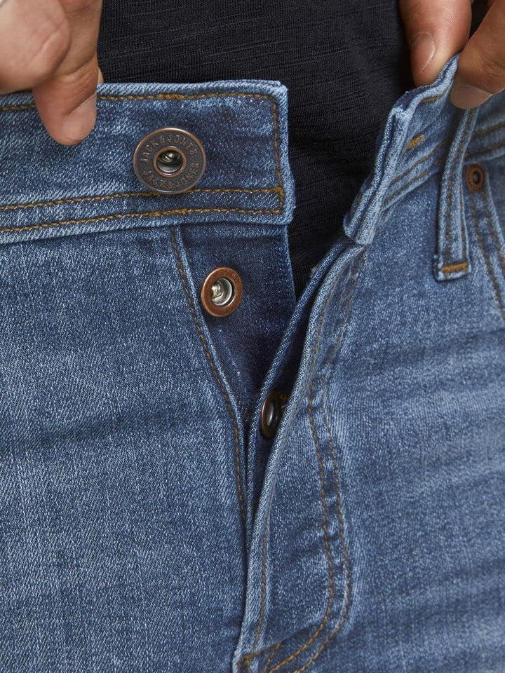 JACK & JONES Herren Shorts S Blue Denim, S Blue Denim