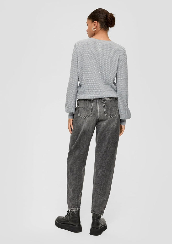 s.Oliver Damen Pullover mit Glitzergarn XL 9400, XL 9400