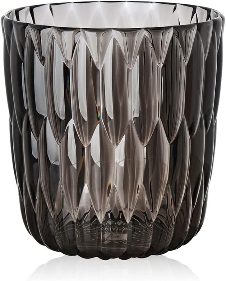 Kartell 1227V9 Vase Jelly, 25 x 23,5 cm, rauchgrau Vaso Fumè, Vaso Fumè