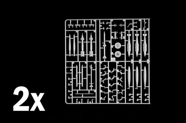 Italeri IT2803 2803 F-15E Strike Eagle, Massstab 1:48, Plastic Model Kit, Modell aus Kunststoff zum