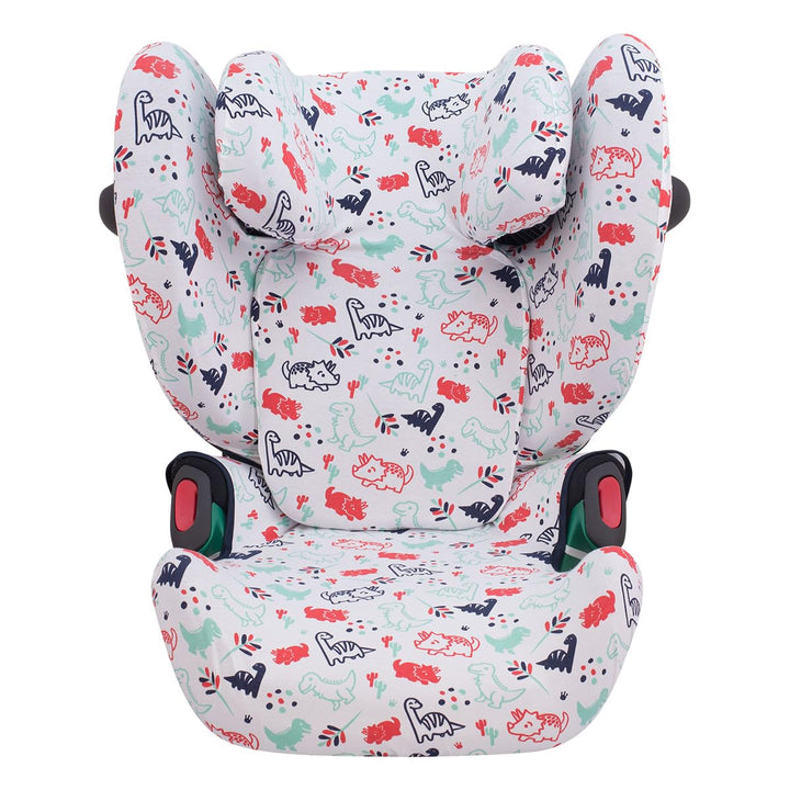 JYOKO KIDS Bezug Kompatibel mit Cybex Solution G I-size (Dino Party)