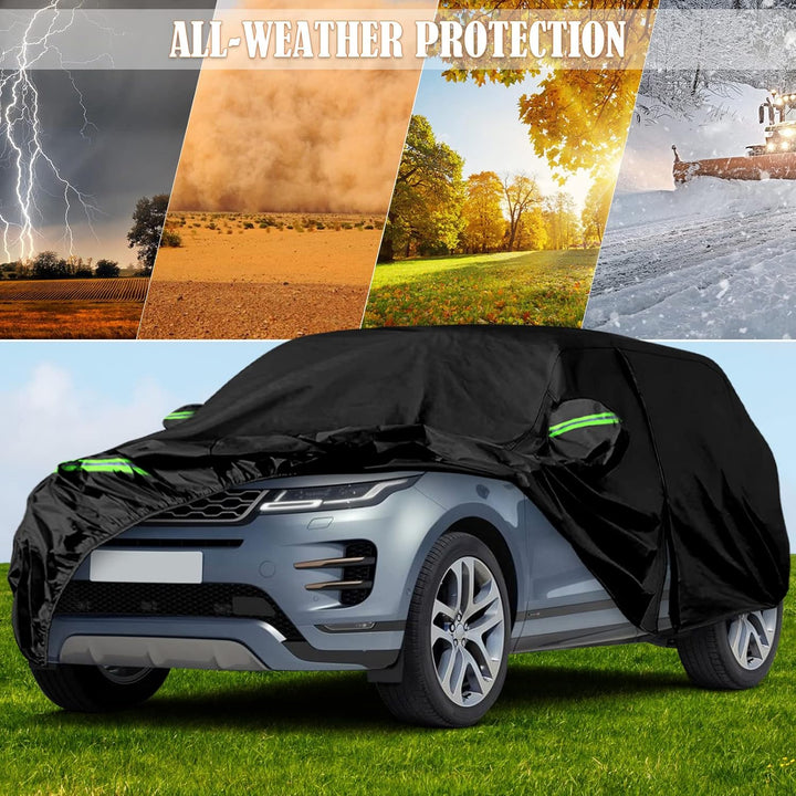 Autoabdeckung Wasserdicht Ersatz für Land Rover Range Rover Evoque 2011-2023, Vollgarage Autoplane O