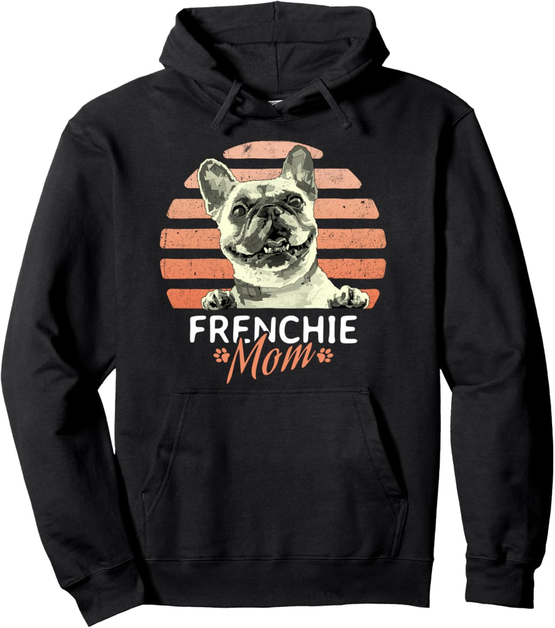 Lustige Frenchie Mama – niedliche französische Bulldogge Hund Mama Pullover Hoodie