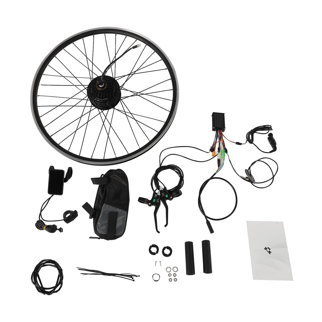 28"/29"/700C 36V 250W Ebike Hinterrad Umbausatz Kit E-Bike Nachrüstsatz mit DIY E-Bike LCD Display E