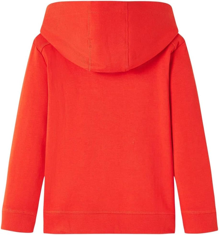 vidaXL Kinder Kapuzenpullover Sweatshirt Hoodie Pullover Kinderpullover Pulli Rot 140, 140