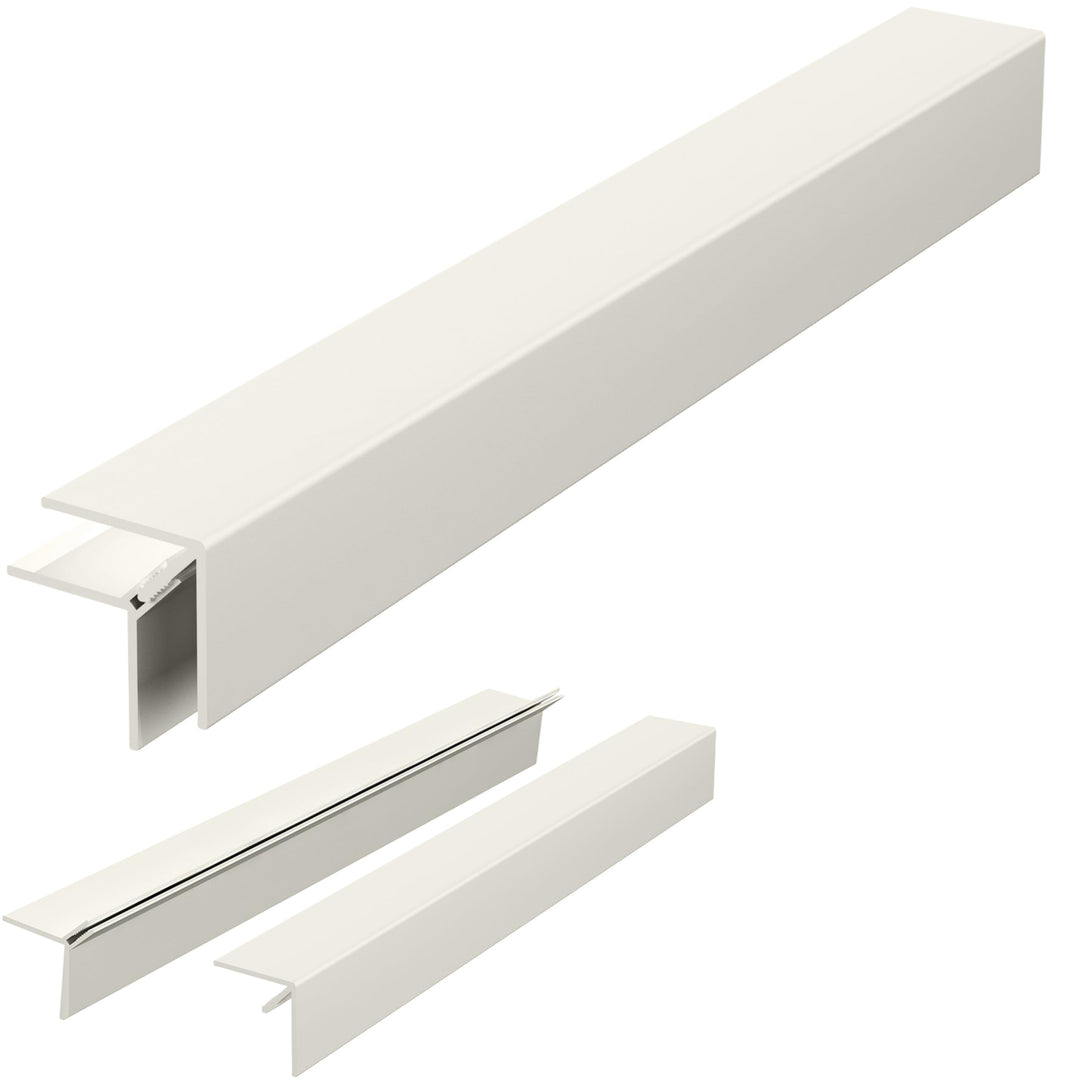 VOX KERRAFRONT Aussenecke 3M für Fassadenpaneele, 3M, Weiss, Hochwertige, pflegeleichte PVC-Paneele