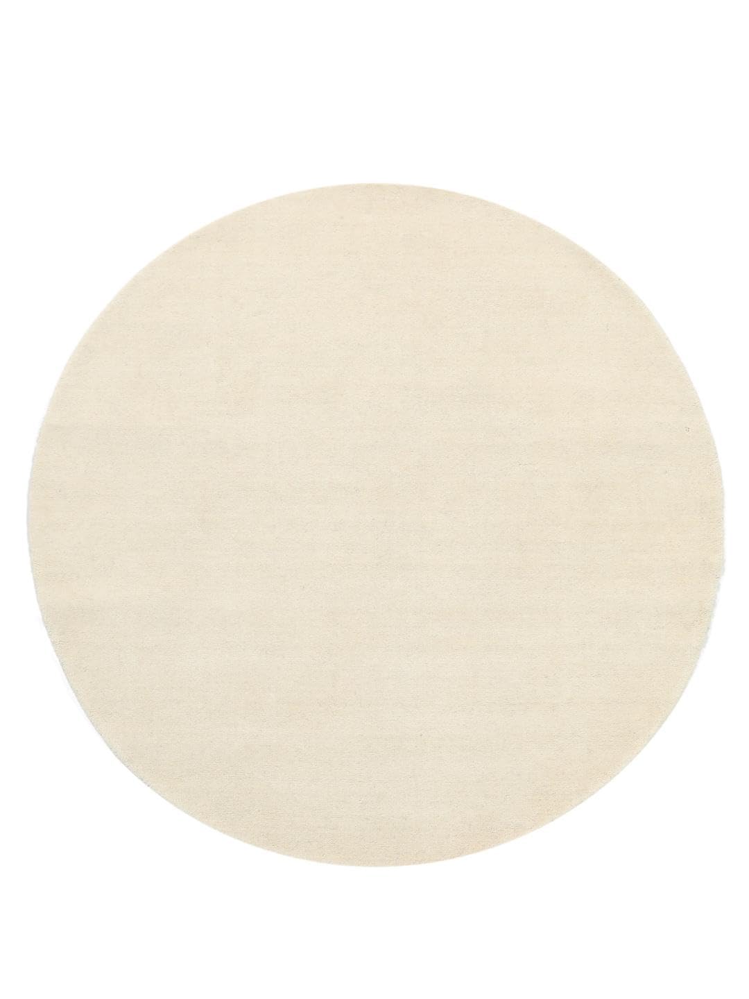 RugVista, Handloom, Teppich, Mittelflor, ∅ 100 cm, Rund, Wolle, Flur, Schlafzimmer, Küche, Wohnzimme