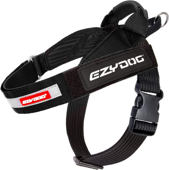EZYDOG Express Hundegeschirr | Hundegeschirr für kleine, mittelgrosse und grosse Hunde, abgewinkelte