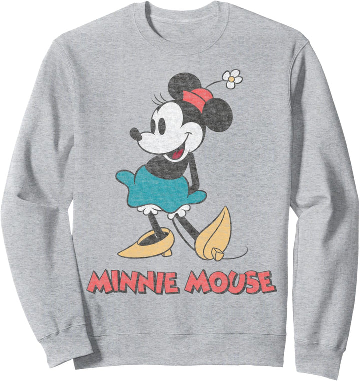 Disney Mickey And Friends Minnie Mouse Vintage Portrait Sweatshirt