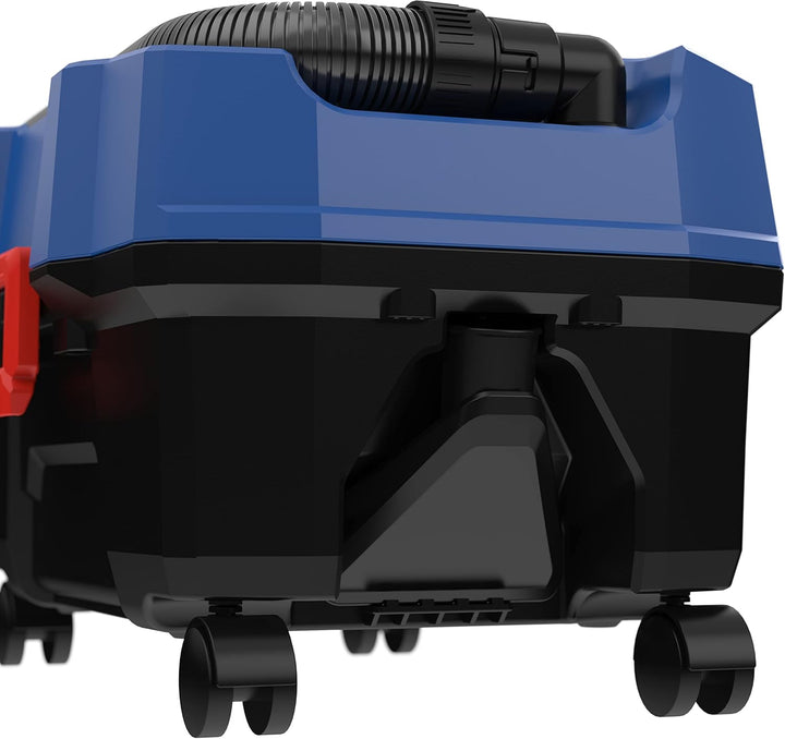 Güde Akku Nass Trockensauger NTST 18-201-05 (18V, 10 l Auffangbehälter, 4 Lenkrollen, Boden- & Fugen