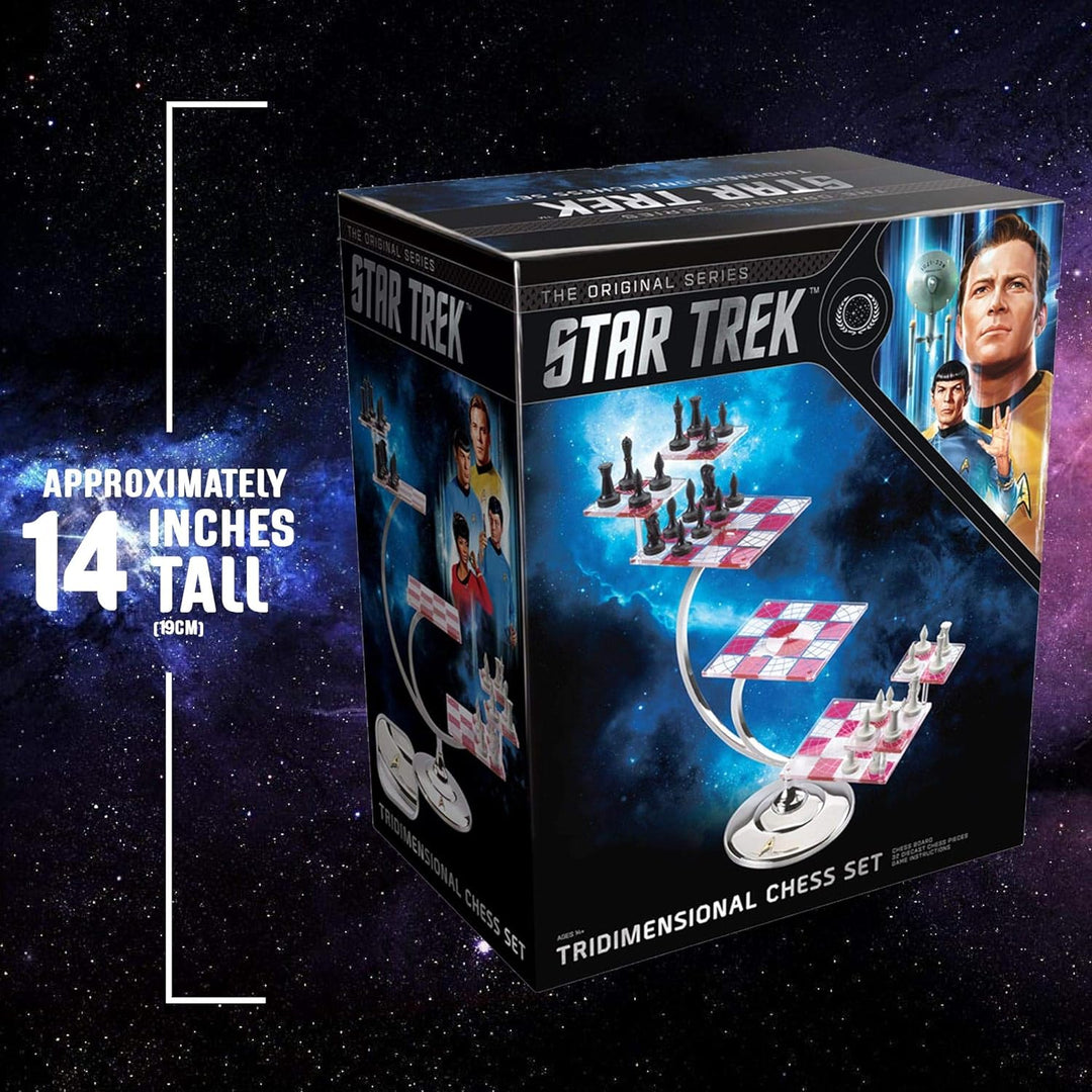 Star Trek The Noble Collection Tri Dimensional Chess Set