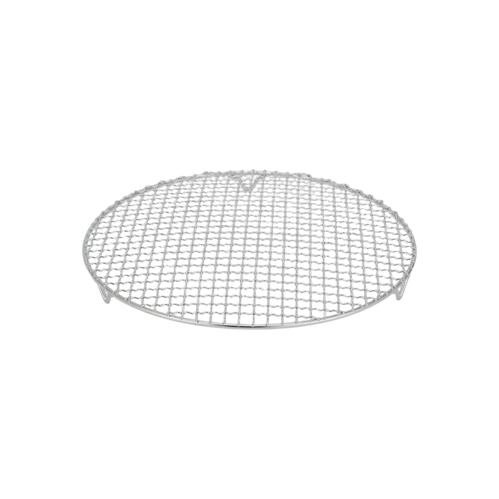 Edelstahl Grillrost Rund Mit 2cm Füssen Ø10-42.5cm - Universelles Kochgitter Für Heissluftfritteusen