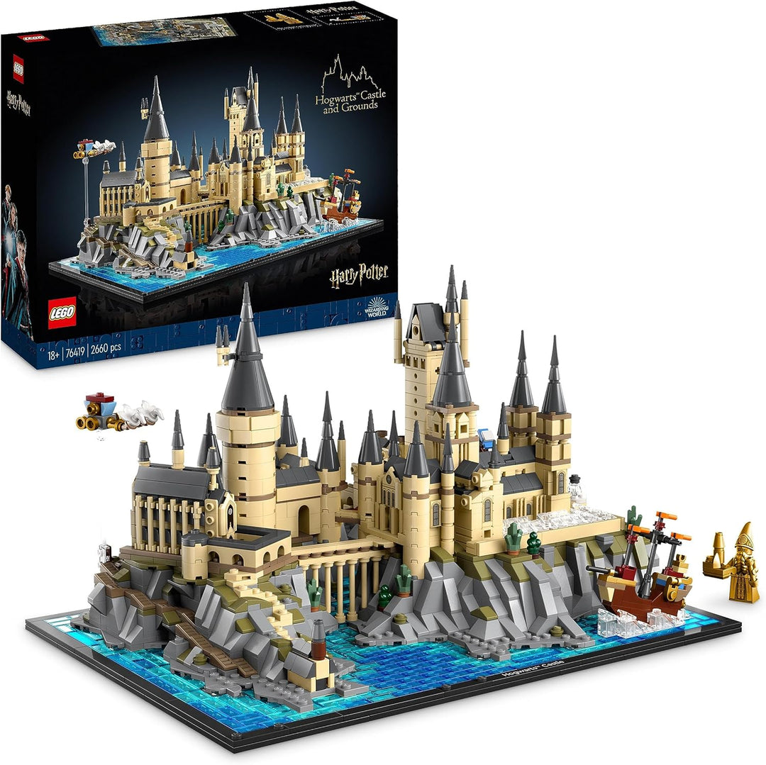 LEGO Harry Potter Schloss Hogwarts mit Schlossgelände & Harry Potter Hagrids Hütte: EIN unerwarteter