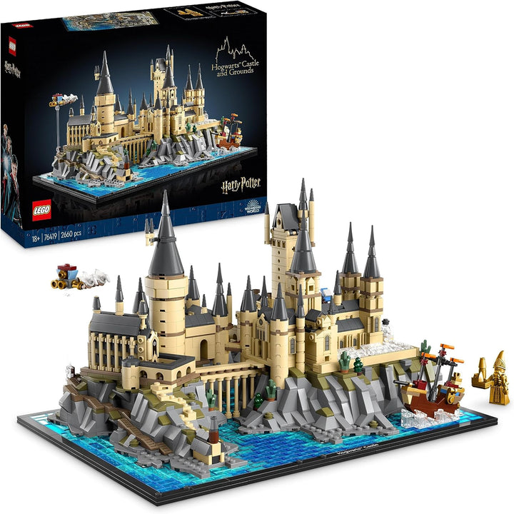LEGO Harry Potter Schloss Hogwarts mit Schlossgelände & Harry Potter Hagrids Hütte: EIN unerwarteter