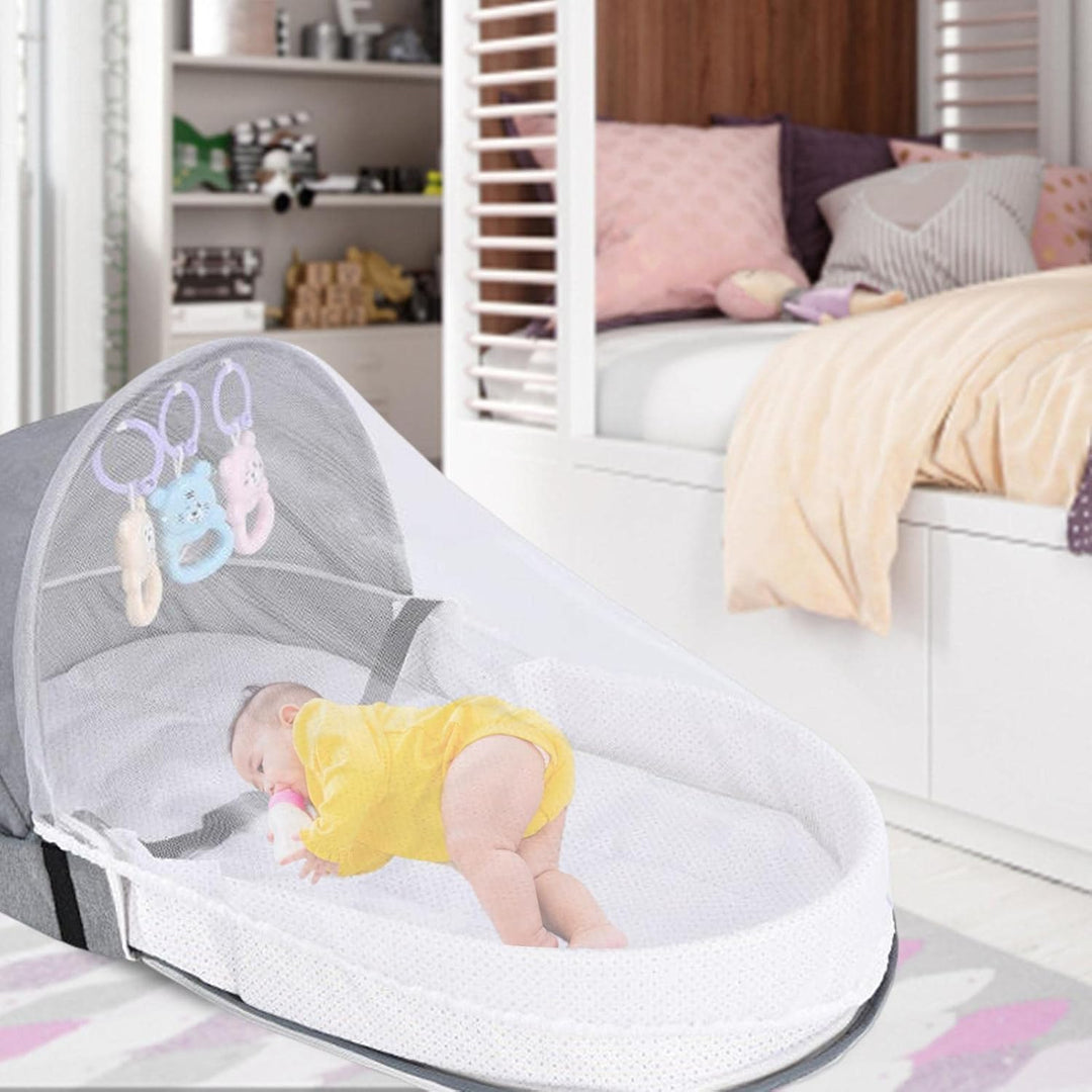 Baby Reisebett, Faltbare Wiege Für Das Bett Bionic, Portable Reisebettzelt Für Babys, Mit Moskitohau