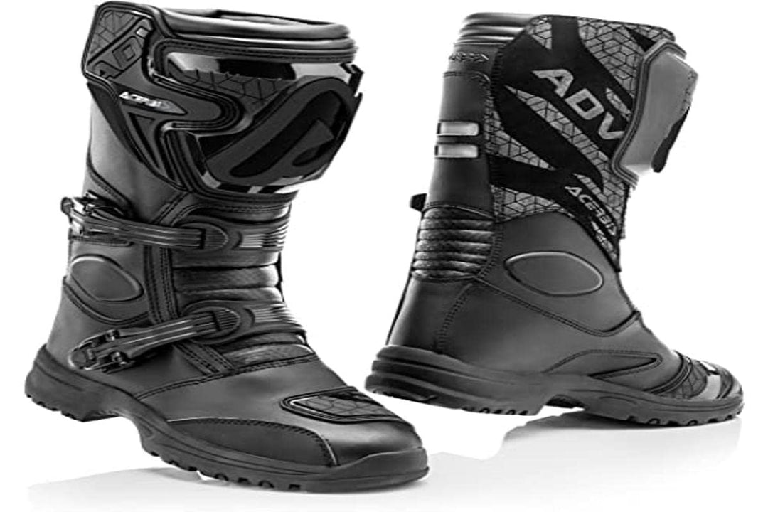 Acerbis Herren X-stradhu Stiefel 41 EU Schwarz, 41 EU Schwarz