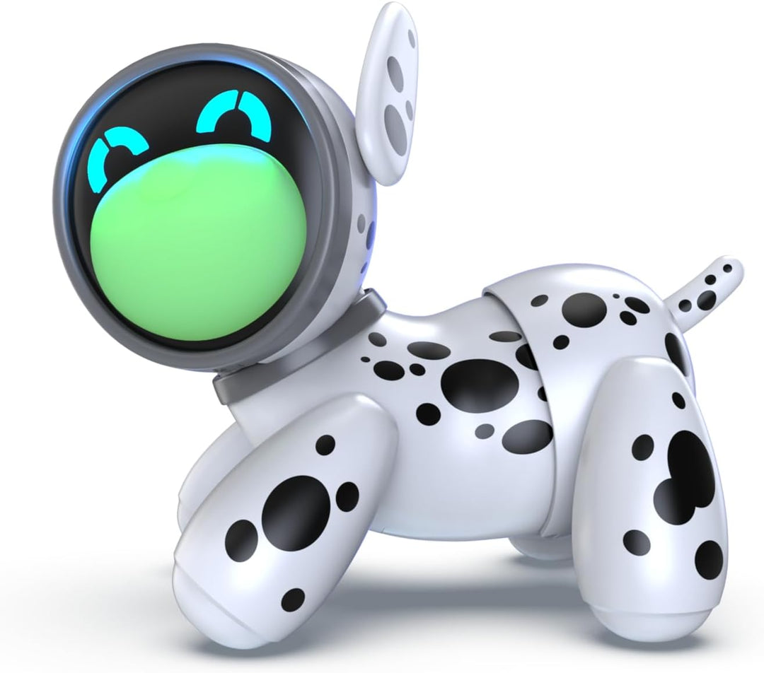 Silverlit - Ycoo - Robo-Hund Jiggo – Interaktiver Roboterhund mit Fernsteuerung – Leuchtende Emotion