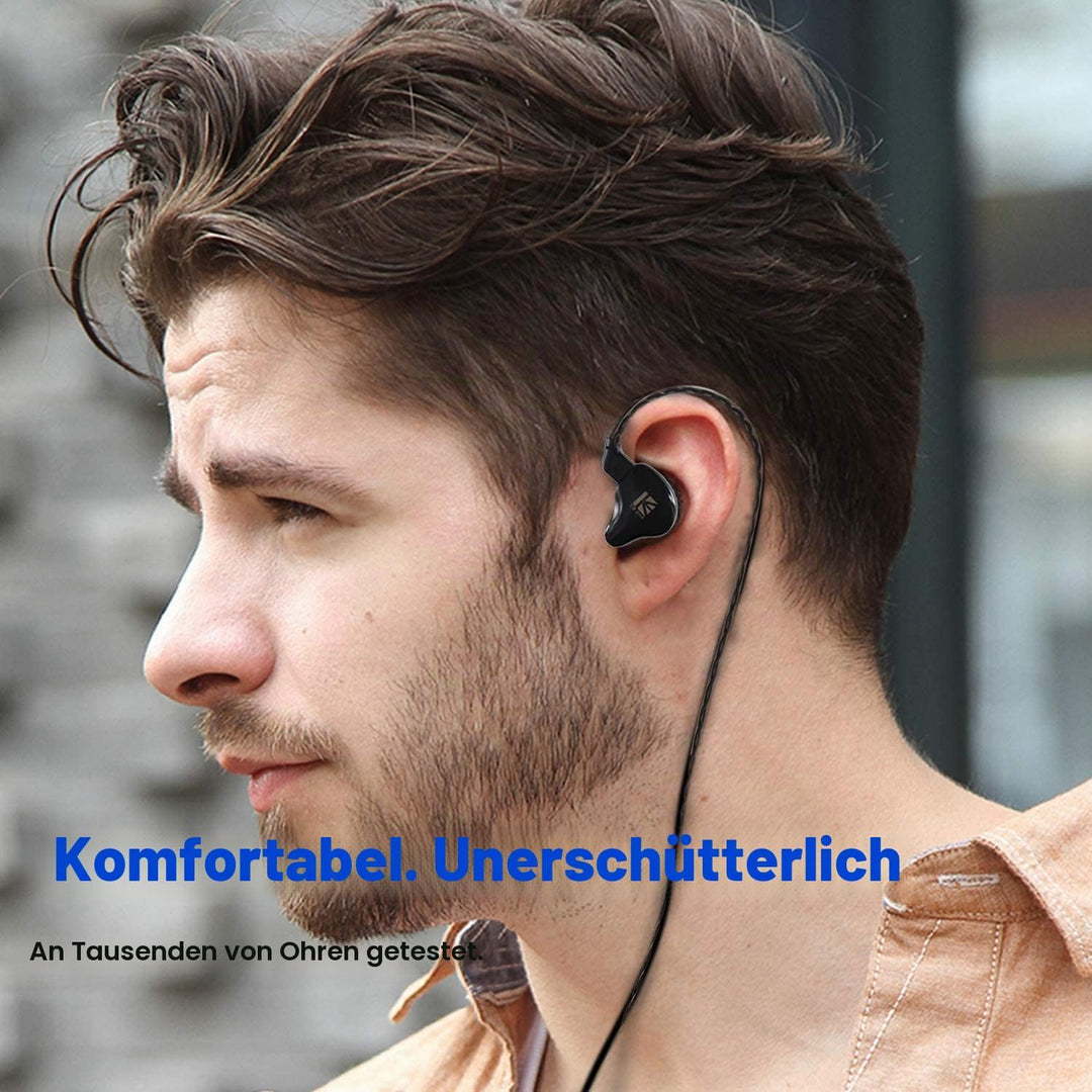 Yinyoo KBEAR KS1 Gaming Verdrahtete Ohrhörer Ausgezeichneter Bassklang mit Macht in Ohrmonitor, hoch