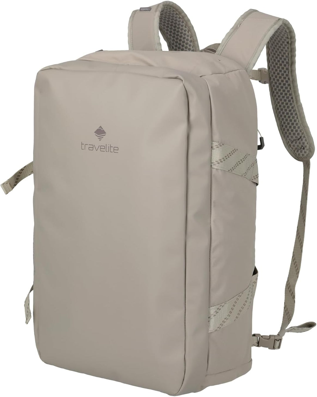 travelite Reisetasche Venture LINE M, 50x34x23 cm, 44 Liter, Weekender Sand M (50 x 34 x 23 cm), San