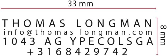 Heri 3300M - Kugelschreiber mit Stempel - bronze
