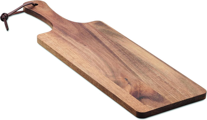 4er Set Holz Jausenbretter Servierbretter Holzteller Brotzeitteller Jausenteller aus Akazienholz mit