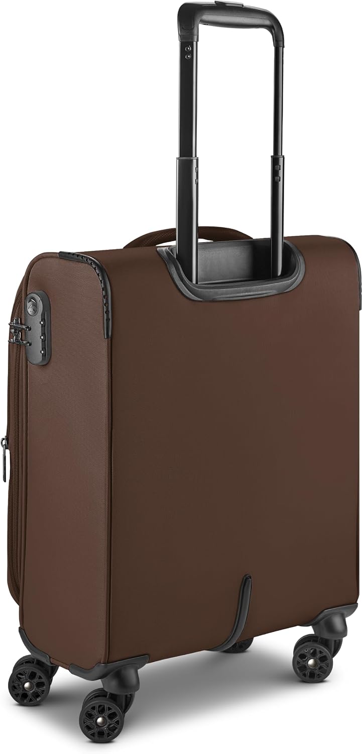 Stratic Kabinen-Koffer für Damen und Herren | Kleiner Cabin-Trolley 40 x 21 x 55 cm aus hochwertigem