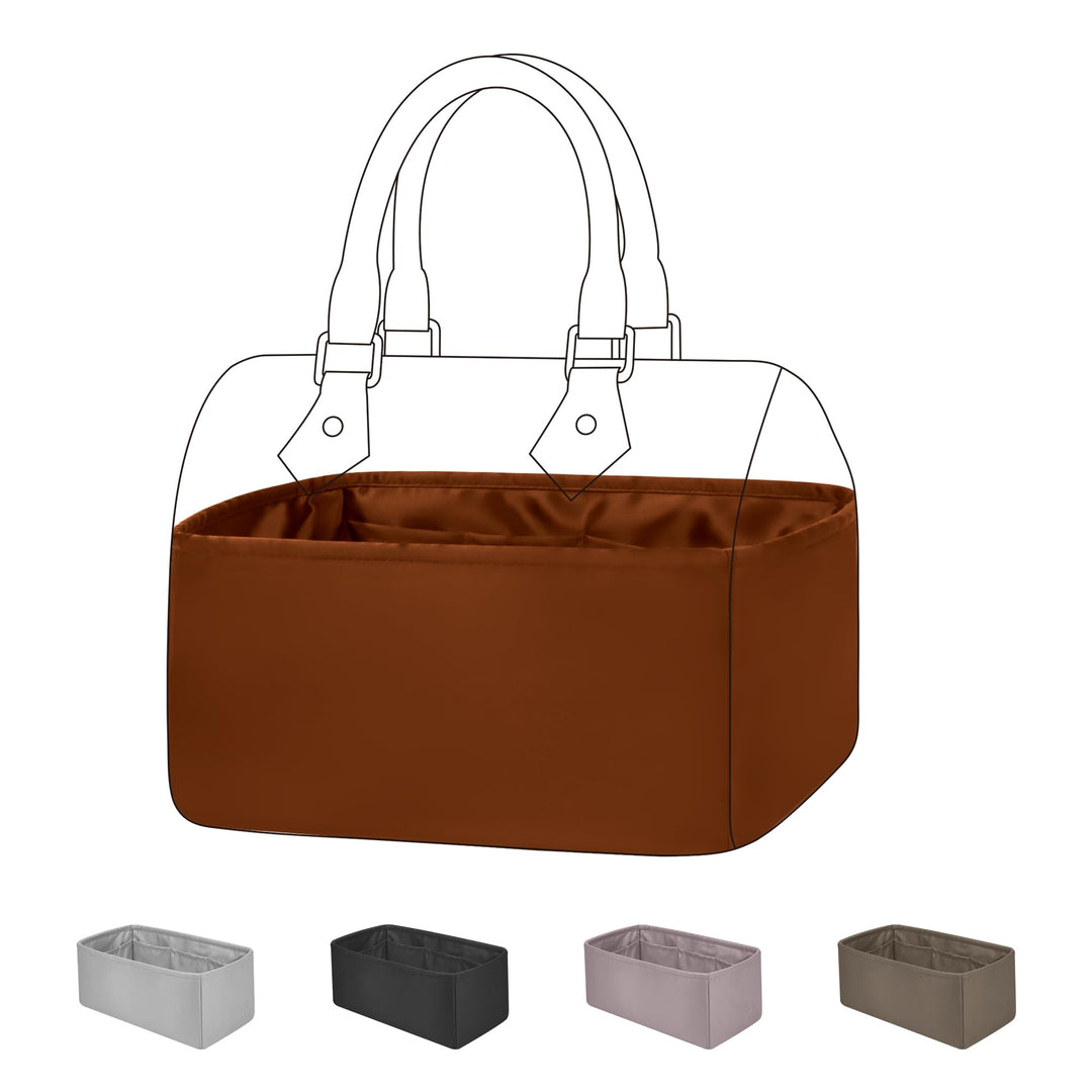 DGAZ Handtasche Tasche Organizer, Seide Innentaschen für LV Speedy Nano/20/25/30/35/40/45 Tasche, Le