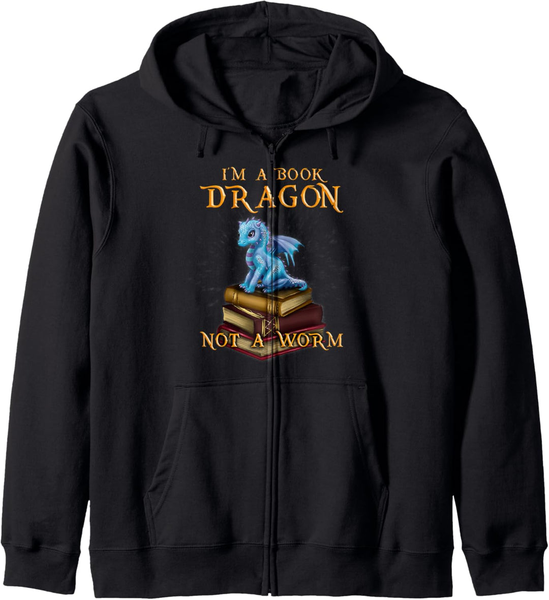 I'm a Book Dragon - Bookworm Gifts - Bookish Reader T-shirt Kapuzenjacke