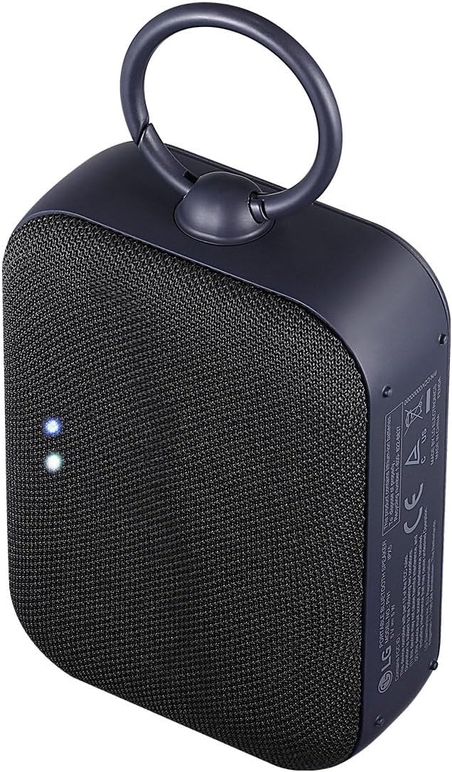 LG Bluetooth Lautsprecher, Freisprechfunktion an Telefonkonferenzen, 5h Akku, IPX5 Wasserschutz, Kab