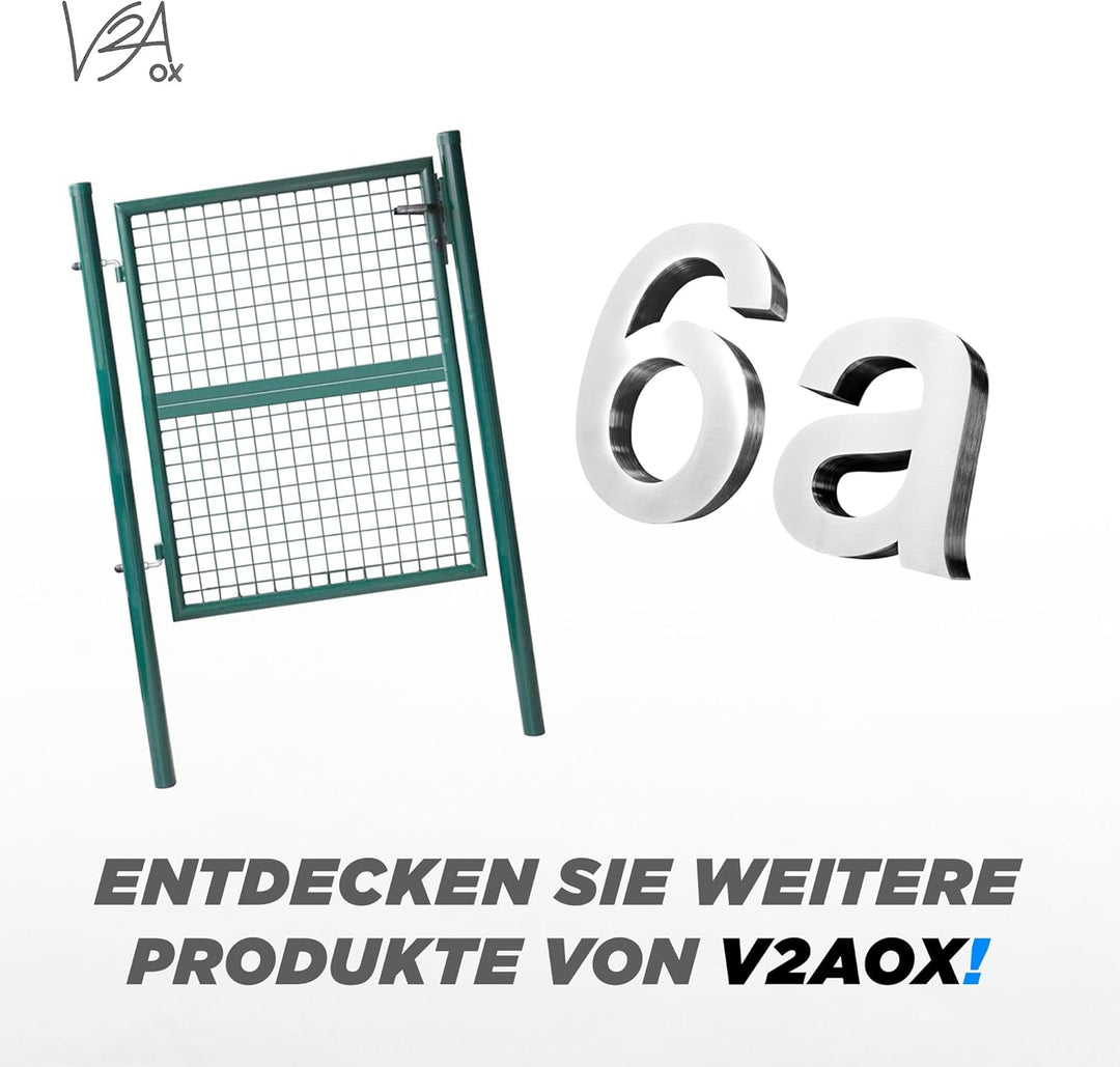 Edelstahl Handlauf Treppengeländer Geländer Wandhandlauf Wand Treppe 40-1000 cm V2Aox, Länge:80 cm,