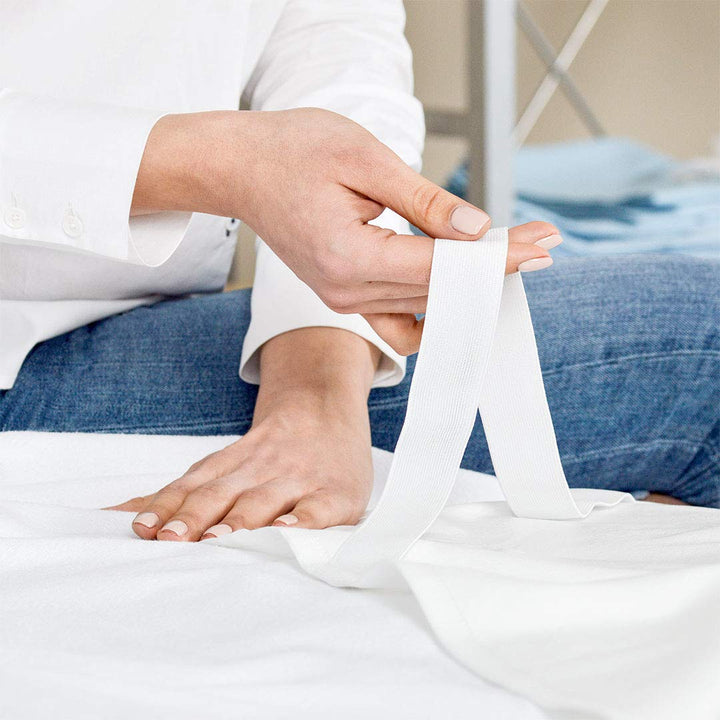 Sei Design wasserdichter Molton-Matratzen-Schoner 100% Baumwolle | wasserundurchlässige Matratzen-Au