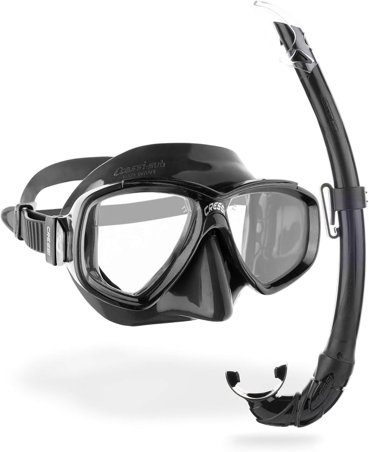 Cressi Perla - Unisex Erwachsene Schnorchelmaske oder Schnorchelset Perla Maske + Schnorchel Mexico,