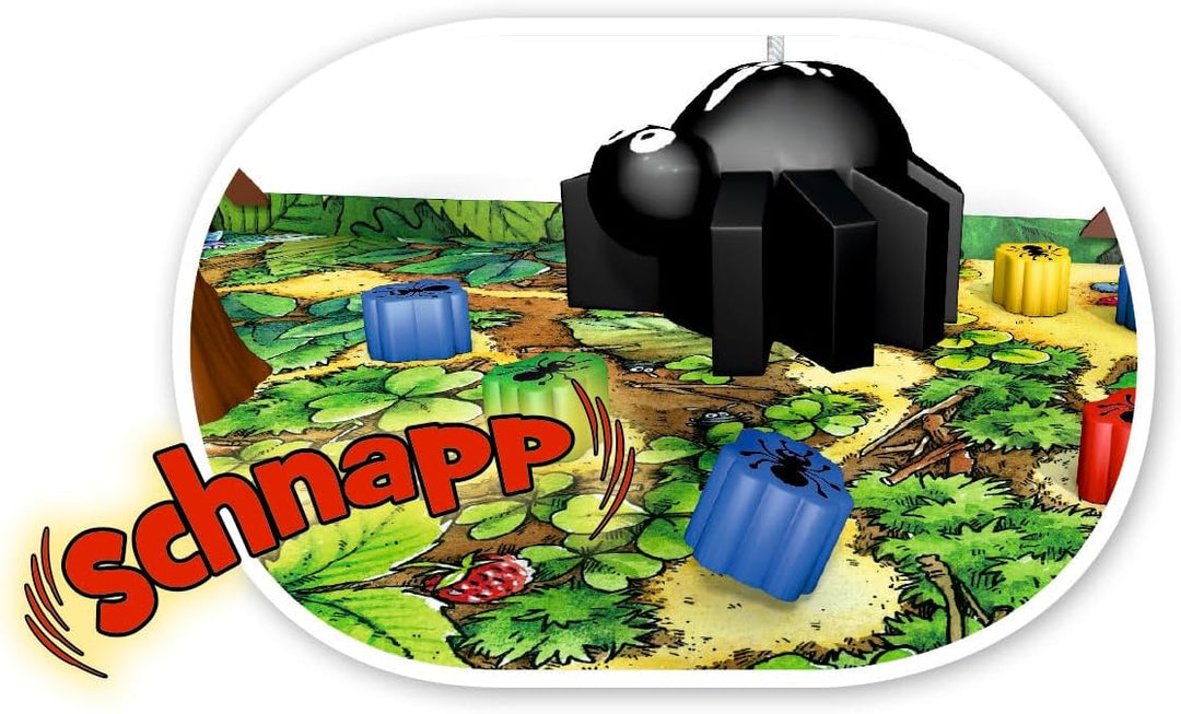 Zoch 601105077 Spinderella - Kinderspiel des Jahres 2015 - kindgerechtes Wettlaufspiel in unterschie