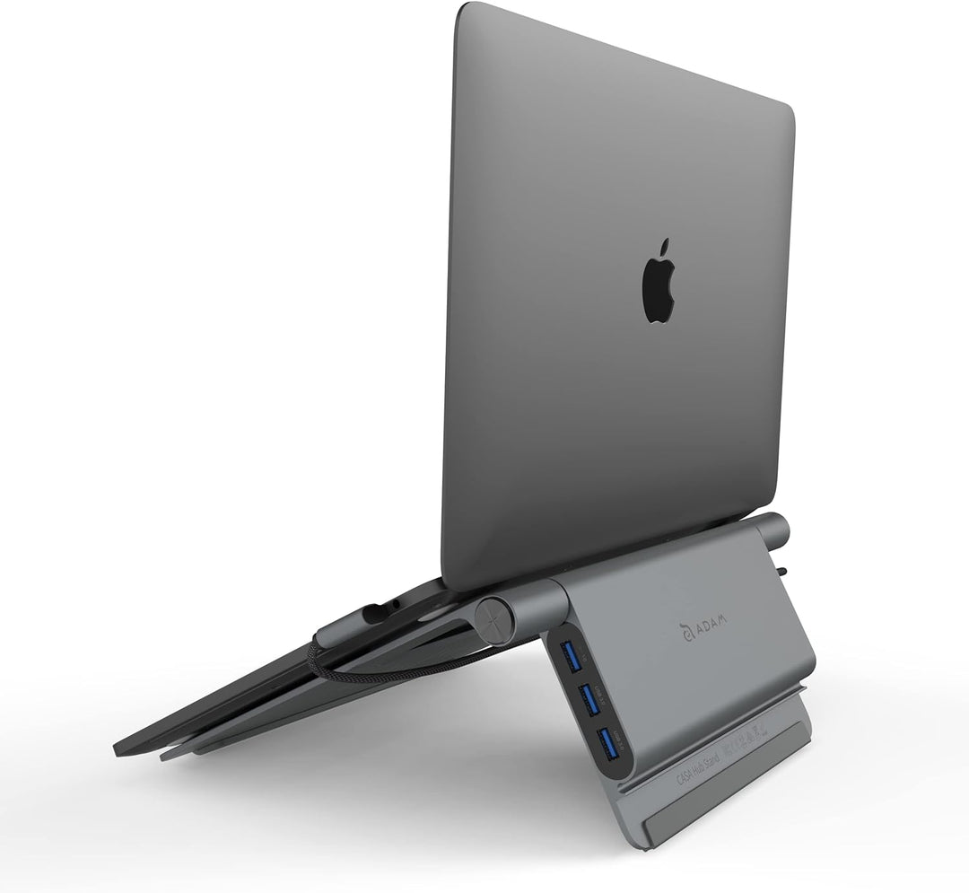 ADAM elements CASA Hub Stand 5-in-1 Laptop | grau | AAPADHUBSTDGY