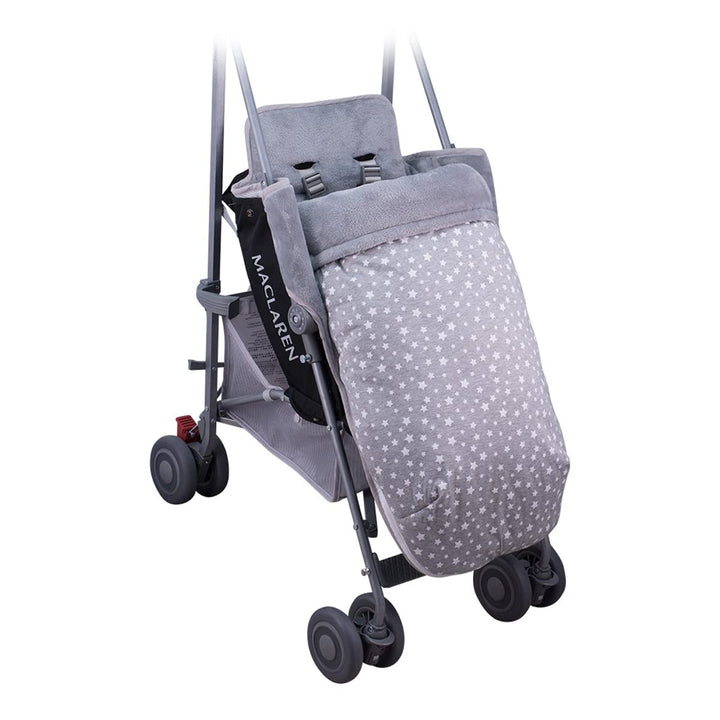 JYOKO KIDS Fusssack Kompatibel mit Maclaren, White Star FLEECE