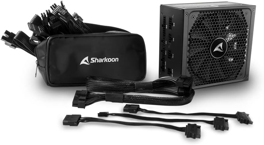 Sharkoon SilentStorm Cool Zero (650W, 80 Plus Gold, Vollmodular), 650W