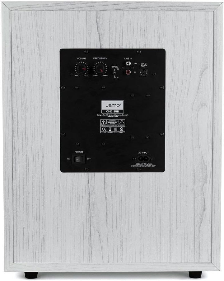 Jamo C 912 Sub Matte White SUBWOOFER (Einheit)