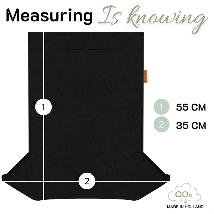 COHOSO® Briefkasten Schwarz mit Zeitungsfach - Klebender Wandbriefkasten ohne Schraube, Postkasten S